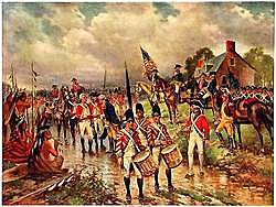 Battle at saratoga