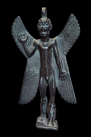 Estatuilla del Demonio de Pazuzu (700-800 a.C.)