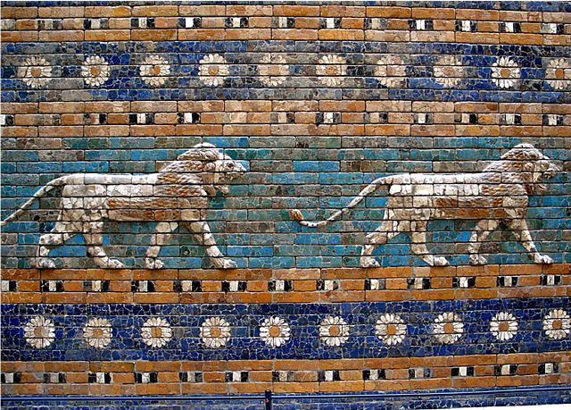 Panel en Ladrillo Vidriado (600-500 a.C.)