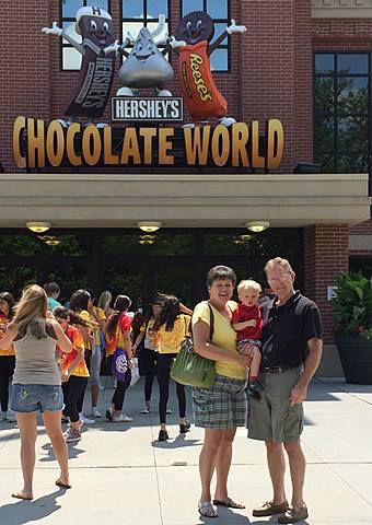 First trip to Hershey Chocolate World