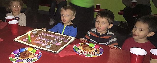 Third birthday party