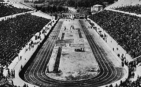 Celebración delos primeros Juegos Olímpicos