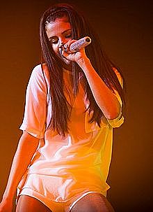 Selena's first solo tour