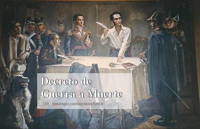 DECRETO DE GUERRA A MUERTE