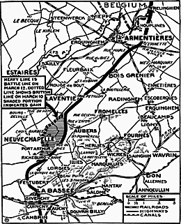 La bataille de Neuve-Chapelle