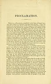 Nullification Proclamation
