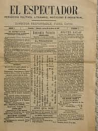 Creacion de El Espectador.