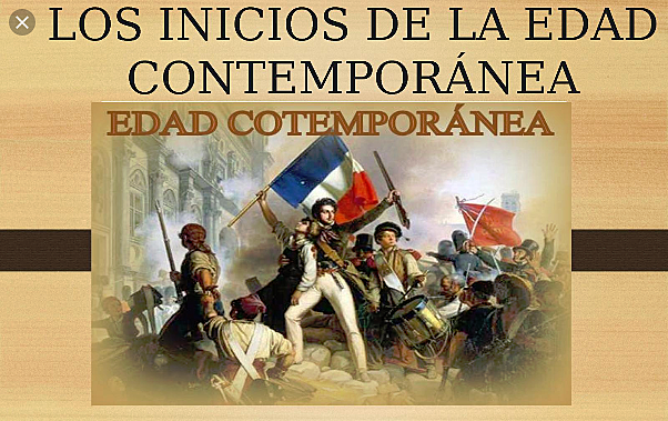 Inicio Edad Contemporánea