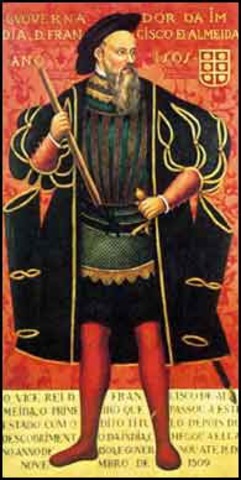 Portuguese viceroy Francisco de Almeida