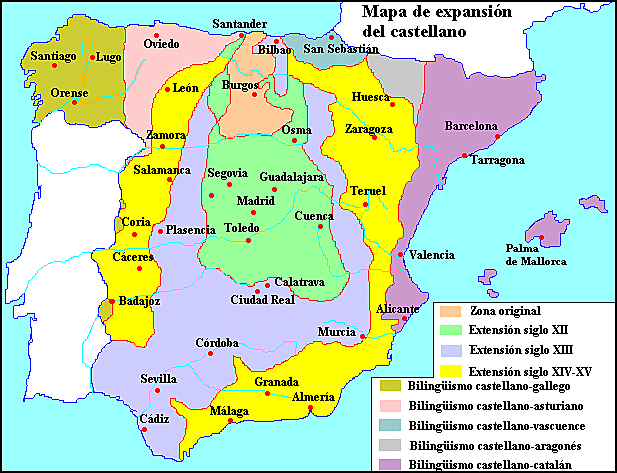Expansión del castellano