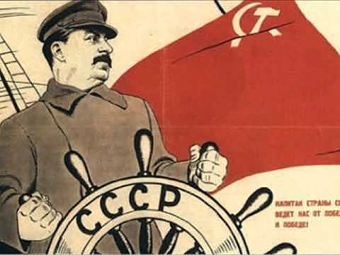 Joseph Stalin's totalitarian government in the Soviet Union