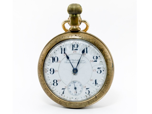 Pocket watch  { can put in your pocket }