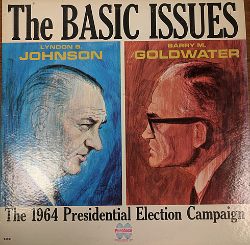 Lyndon B Johnson defeats Barry Goldwater