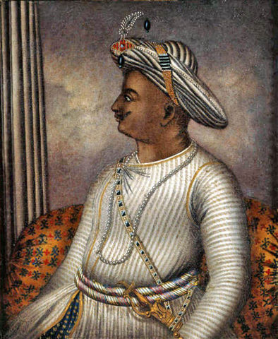 The Sultan of Mysore, India declares war on the British