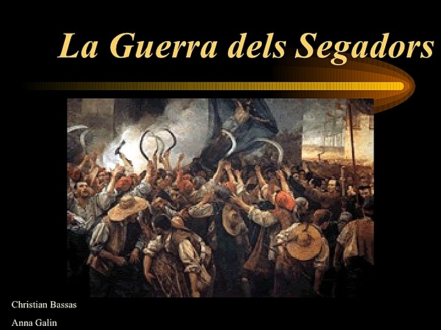 La guerra dels segadors