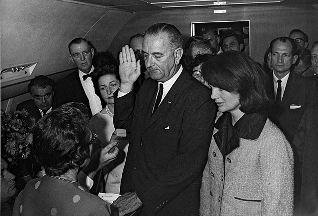 Lyndon B. Johnson defeats Barry Goldwater