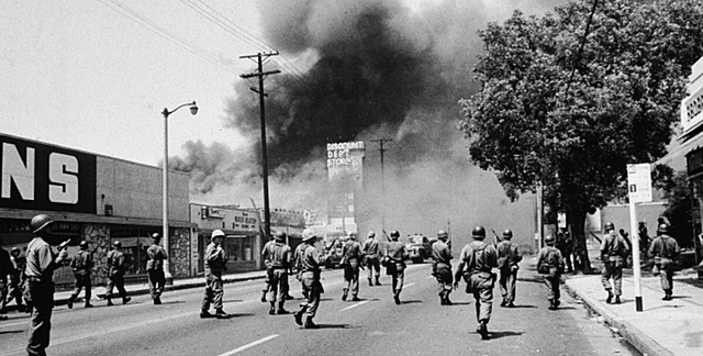 Watts race riots