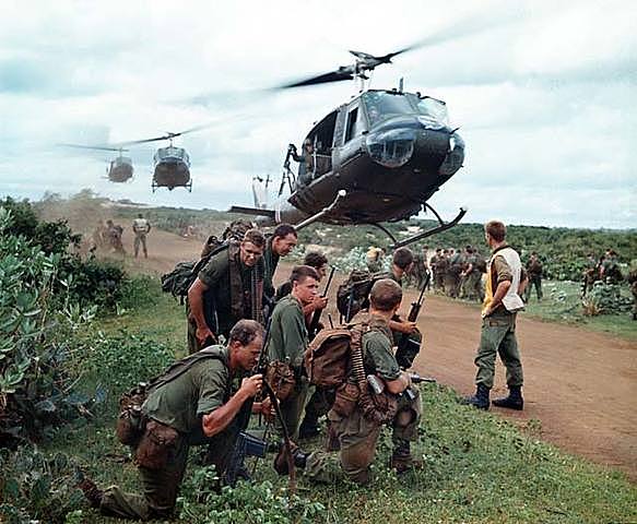 Beginning of the Vietnam War for USA