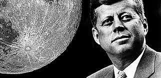Jfk"s commitment to the moon