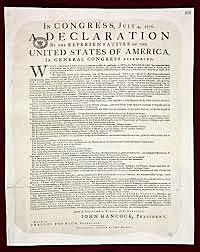 the declaration of independence was written