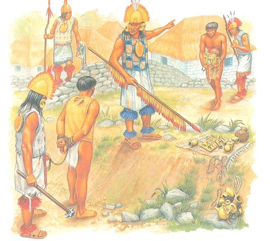 Last Inca ruler exucuted