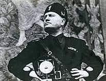 Benito Mussolini's Fascist government in Italy