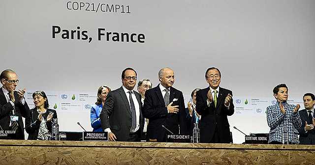 2015: Acuerdos de París sobre el Cambio Climático
