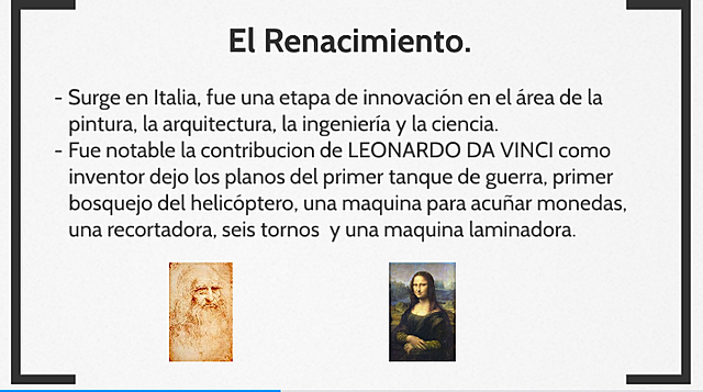 EL RENACIMIENTO