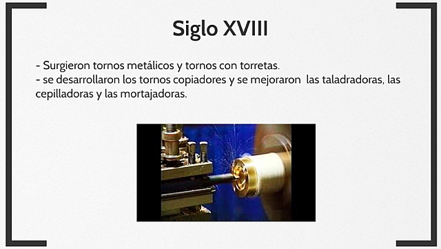 APARICIÓN TORNO INDUSTRIAL