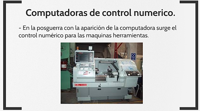 COMPUTADORAS DE CONTROL NUMÉRICO (C.N.C)