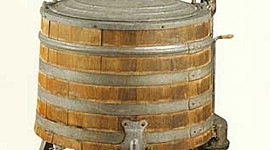 Timeline:  La retadora: Alva John Fisher . 1862(XIX) Va ser un invent molt útil (i encara o és) per rentar la roba.