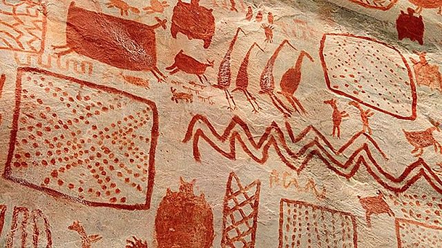 Arte rupestre de Chiribiquete