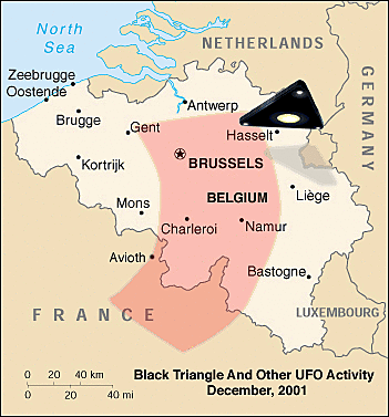 The black triangles of Belgium