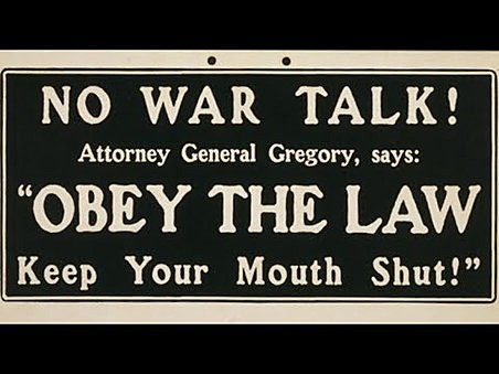 (US)Congress passes the Espionage Acts