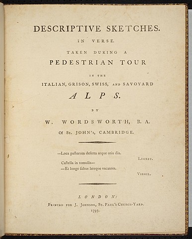 У. Вордсворт "Лирика"