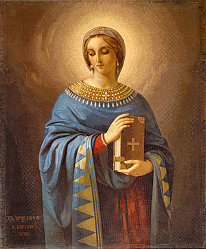 Anastasia de Sirmio (Siglo III – 304) "Santa Anastasia"