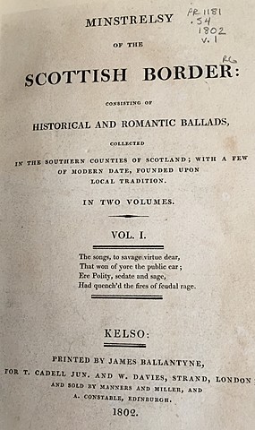 В. Скотт "Баллады"