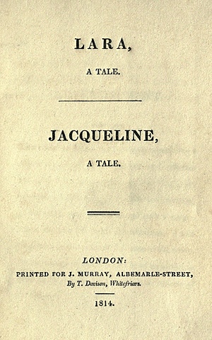 Дж. Г. Байрон "Лара"