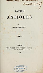 Л. де Лиль "Стихи"