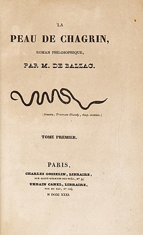 Оноре де Бальзак, "Шагреневая кожа"