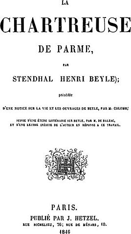 Ф. Стендаль "Пармская обитель"