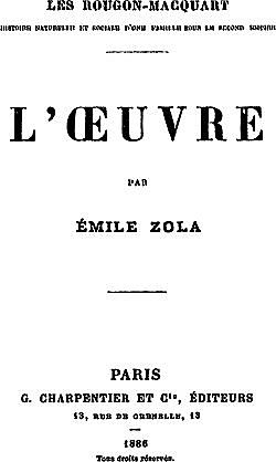 Э. Золя, "Творчество"