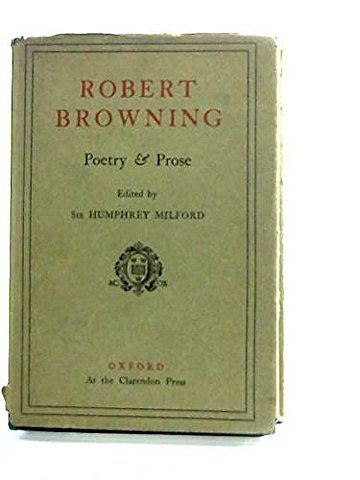 Р. Браунинг "Лирика"