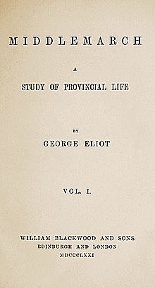 Дж. Элиот "Мидлмарч"