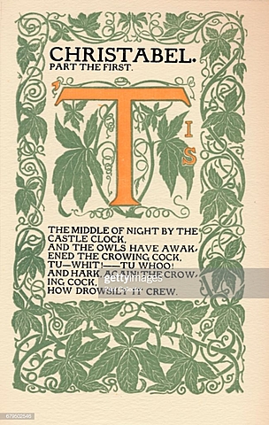 С.Т. Кольридж, "Кристабель"