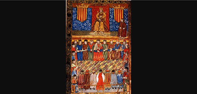 Primera reunió de les Corts catalanes de Carles I