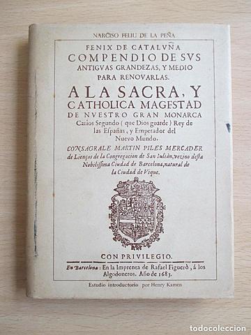 Fénix de Catalunya, de Narcís Feliu de la Penya