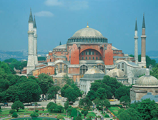 Construcció de la Basílica de Santa Sofia
