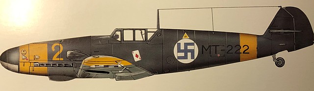 Kannaksen lentokenttien kuvaus PE-koneella, yksi MT menetettiin.