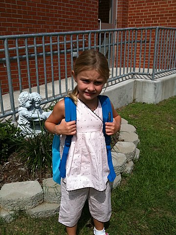 El Primero día de Escuela : el veinticinco de agosto del dos mil nueve